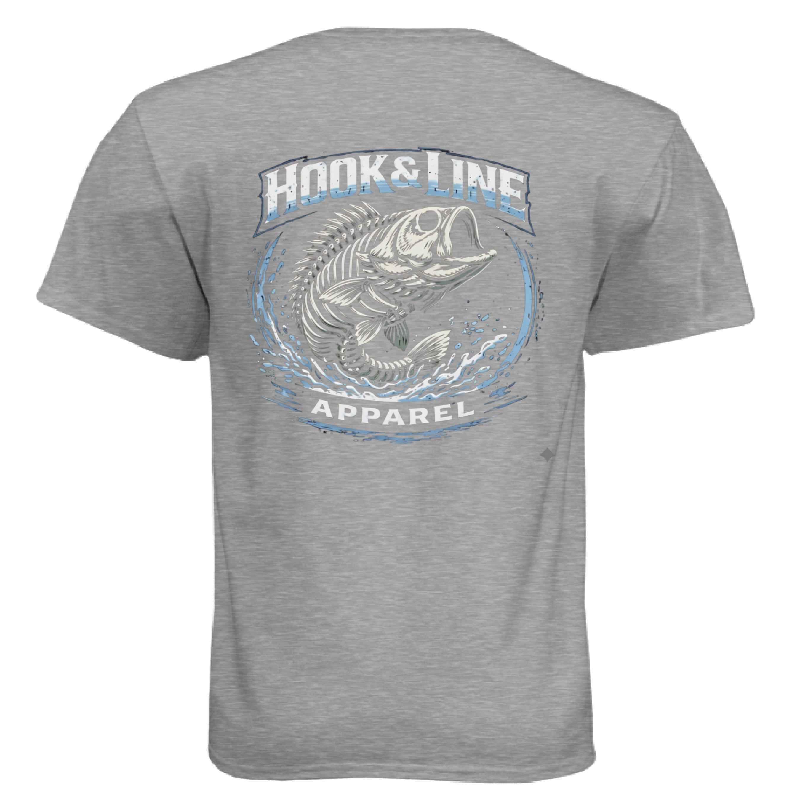 Dark Heather Grey (60/40) - BACK